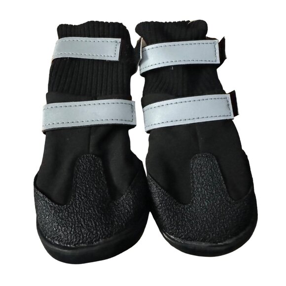 Youly All Weather Dog Boots the Adventurer Water Resistant Neoprene Medium Black - Picture 4 of 9
